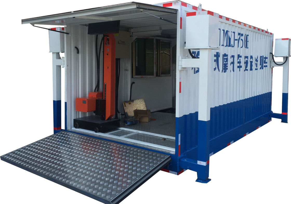 Cartesykj Mobiele motorfiets testlijn faciliteit Veiligheidstestlijn 700 kg Belasting CTMYJ-750B Mobiele teststation