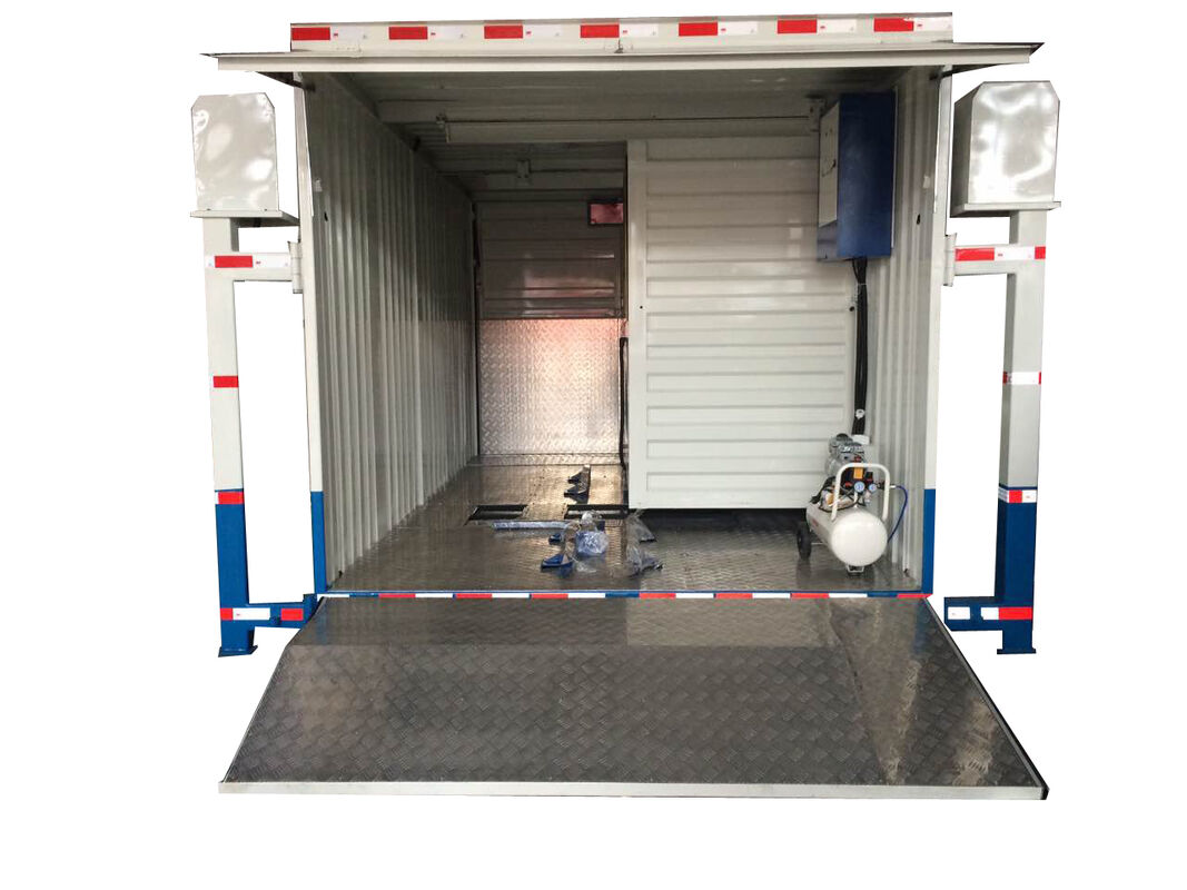 Cartesykj Mobiele motorfiets testlijn faciliteit Veiligheidstestlijn 700 kg Belasting CTMYJ-750B Mobiele teststation
