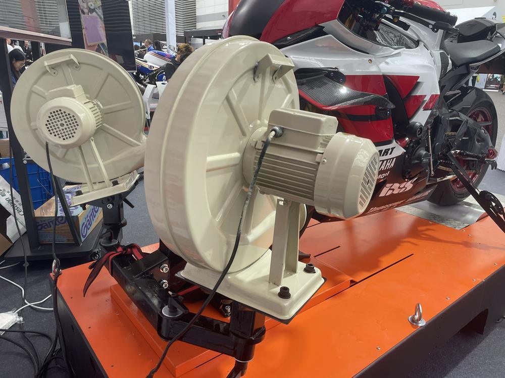 2 wielen Motorfiets Chassis dynamometer tester snelheidsmeter tester roller rem tester geïntegreerde testbank