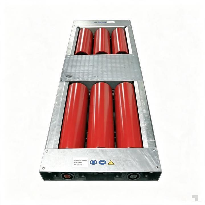 Cartesy Pneumati Free Roller Set van bogie rollers wordt gebruikt in verband met rem tester of snelheidsmeter 215mm diameter