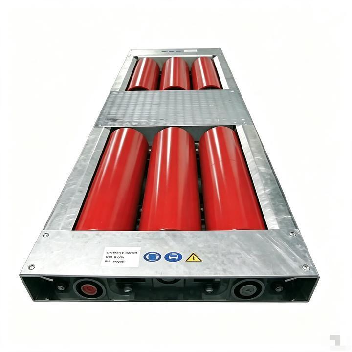 Cartesy Pneumati Free Roller Set van bogie rollers wordt gebruikt in verband met rem tester of snelheidsmeter 215mm diameter