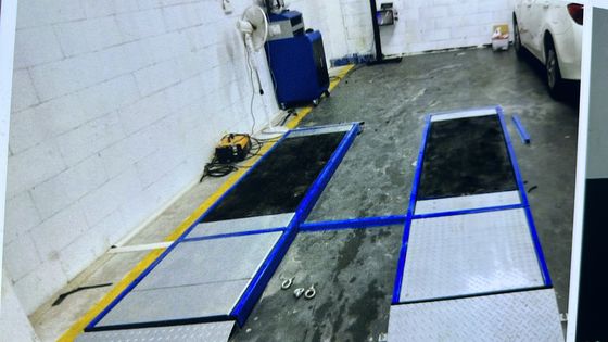 2CTPBH-10 Ultra Flat Plate Brake TesterCar Test Line For Truck Test De remkracht