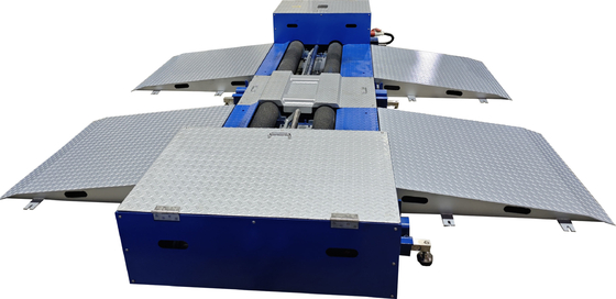CTZD-9500M 15T Roller Mobile Brake Tester Bench Draagbare Transportable Roller voor vrachtwagens