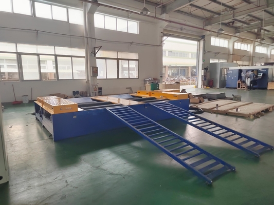 CTDTG-15 Auto Vehicle Chassis Dynamometer Paardenkracht dynamometer Drieassige zesroller