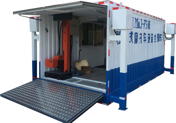 Cartesykj Mobiele motorfiets testlijn faciliteit Veiligheidstestlijn 700 kg Belasting CTMYJ-750B Mobiele teststation